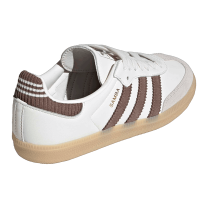 adidas Samba OG White Earth Strata Gum (GS) Back JP9504