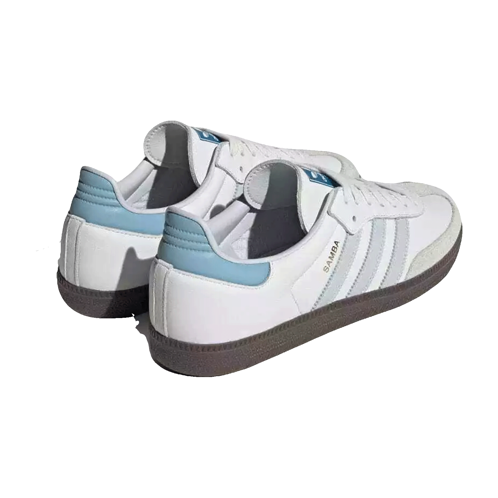 adidas Samba OG White Halo Blue Gum (W) Back
