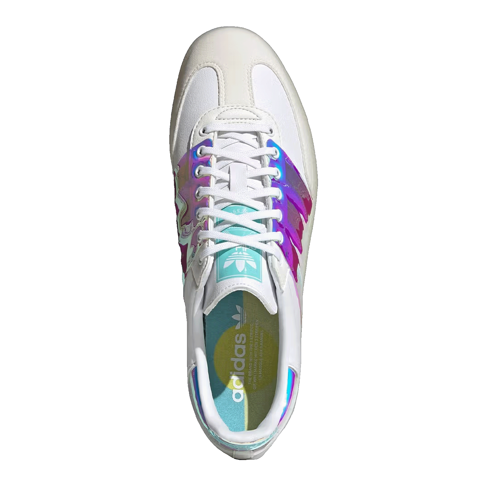 adidas Samba OG White Iridescent Oben GX1024