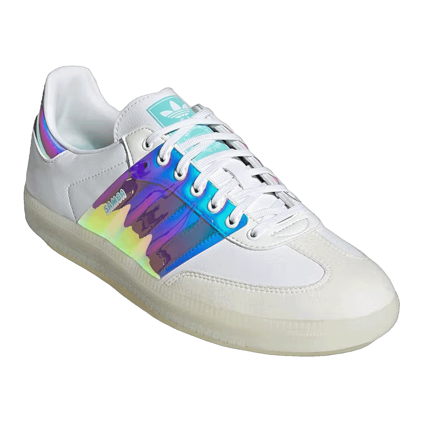 adidas Samba OG White Iridescent Side GX1024