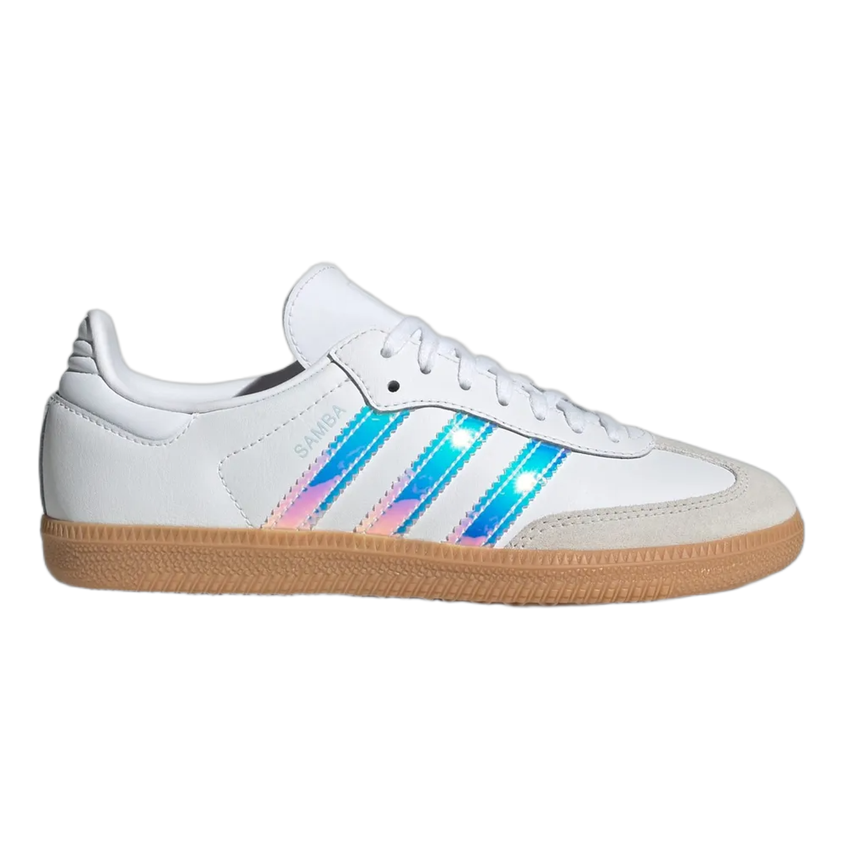 adidas Samba OG White Iridescent Stripes (GS) JQ2851
