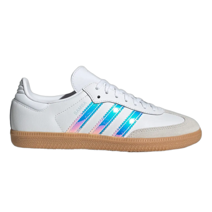 adidas Samba OG White Iridescent Stripes (GS) JQ2851