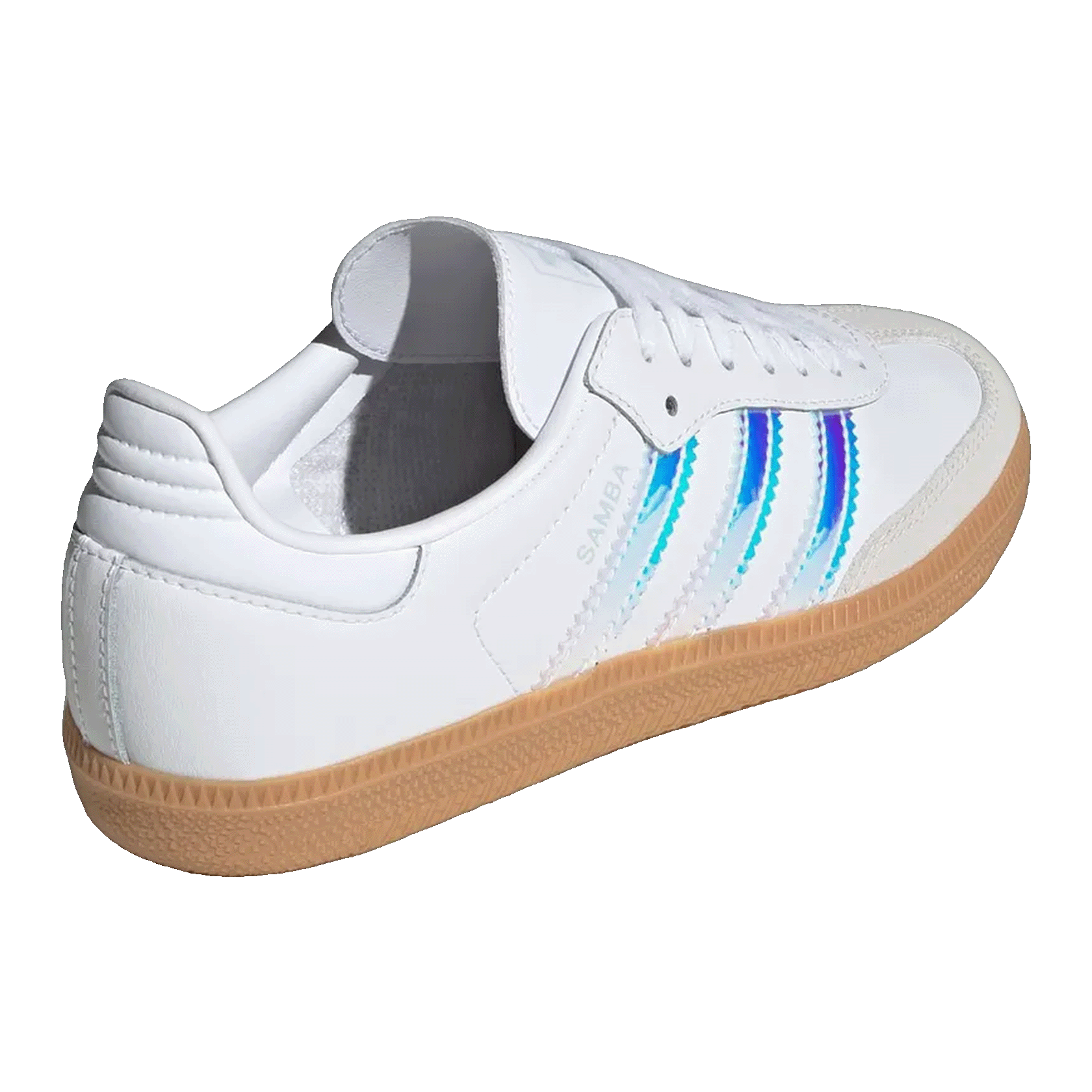 adidas Samba OG White Iridescent Stripes (GS) Back JQ2851