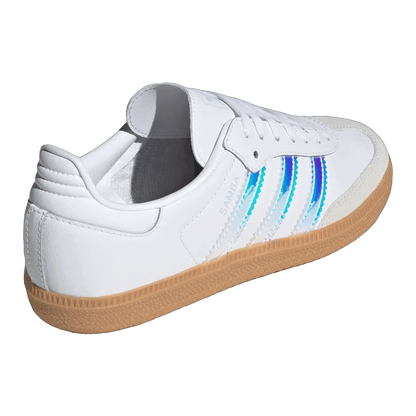 adidas Samba OG White Iridescent Stripes (GS) Back JQ2851