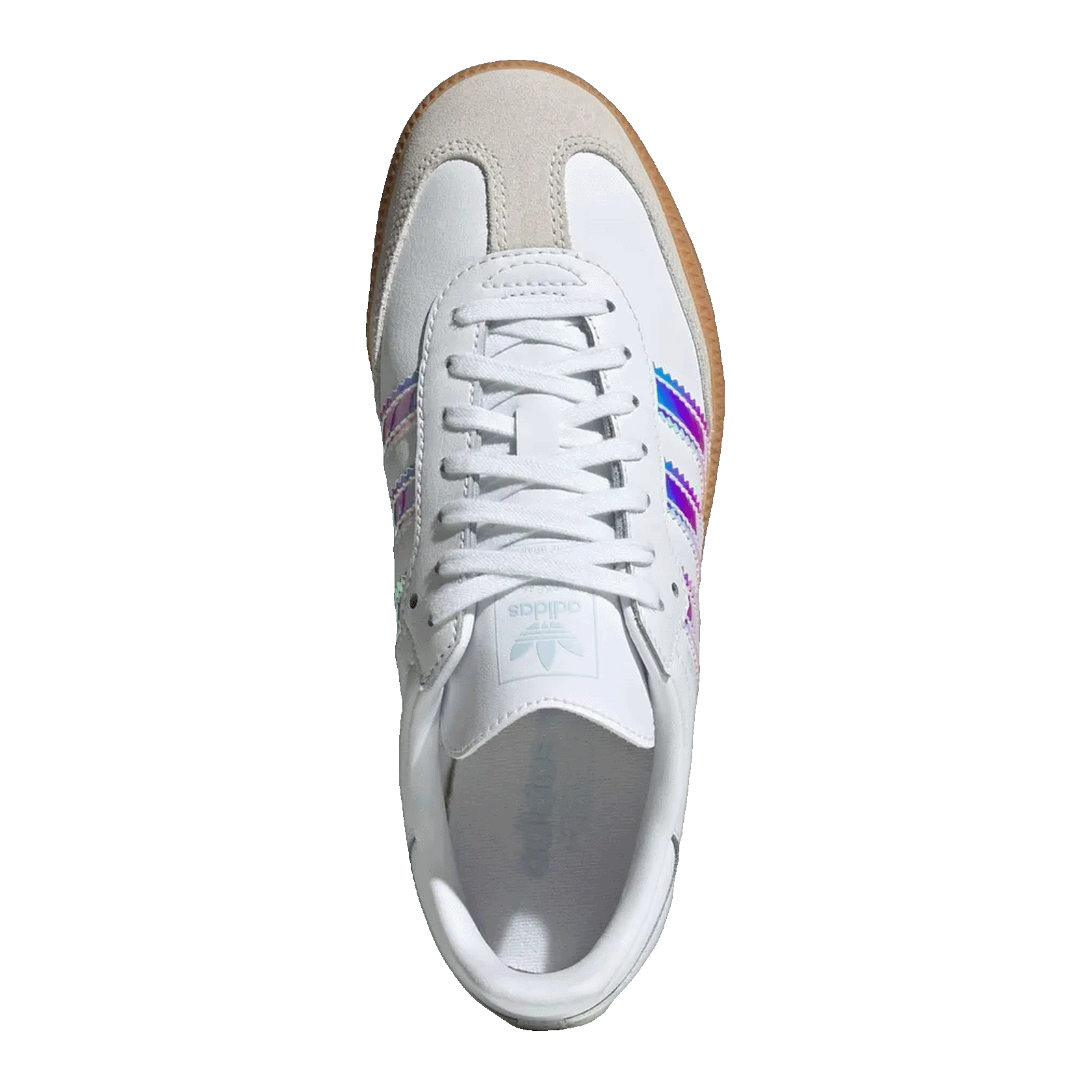 adidas Samba OG White Iridescent Stripes (GS) Oben JQ2851
