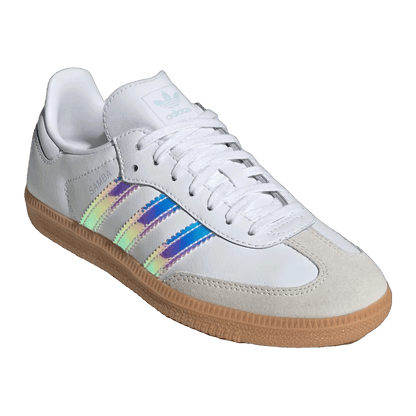 adidas Samba OG White Iridescent Stripes (GS) Side JQ2851