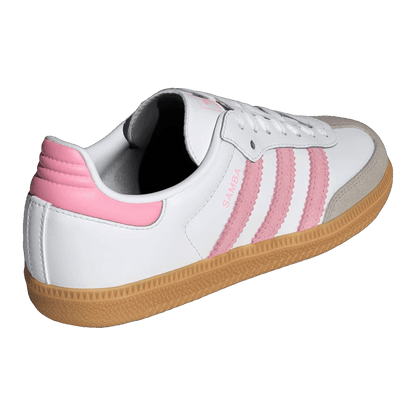 adidas Samba OG White Light Pink Gum (GS) Back JQ2018