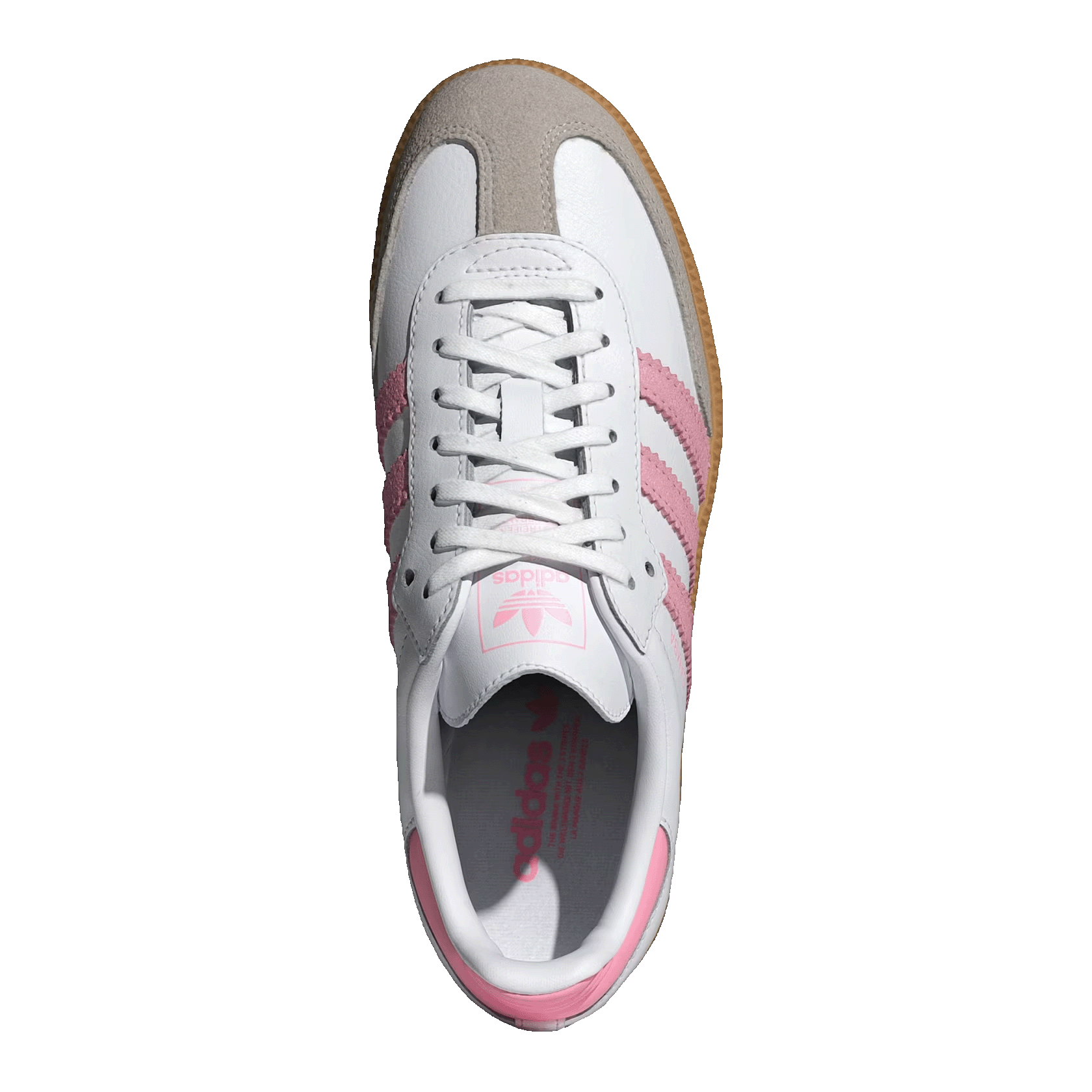 adidas Samba OG White Light Pink Gum (GS) Oben JQ2018