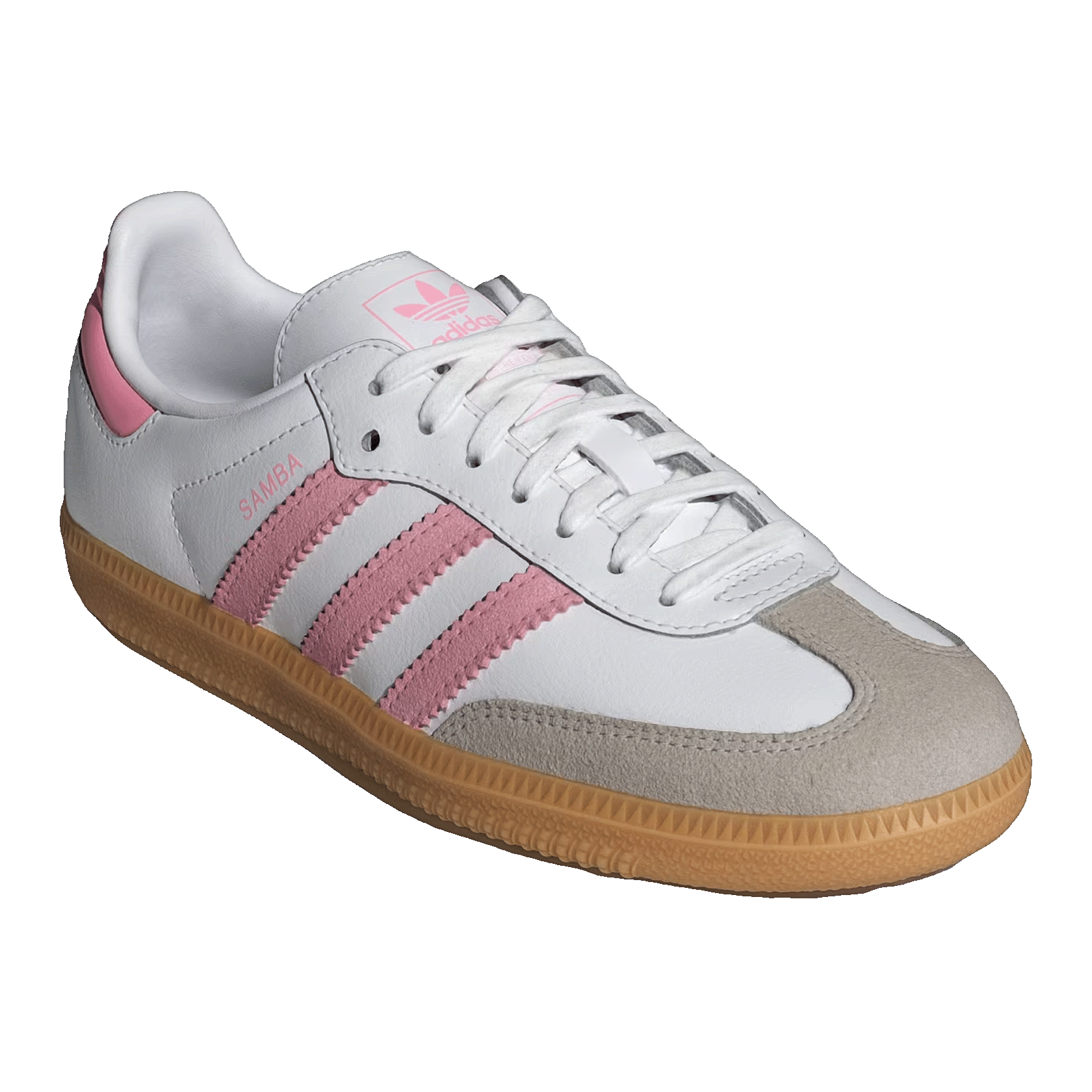 adidas Samba OG White Light Pink Gum (GS) Side JQ2018
