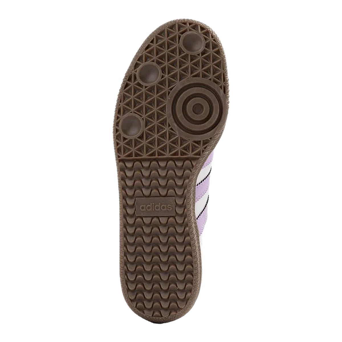 adidas Samba OG White Powder Plum (PS) Sohle JQ2839