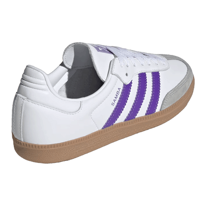 adidas Samba OG White Purple Rush (W) Back IH9058