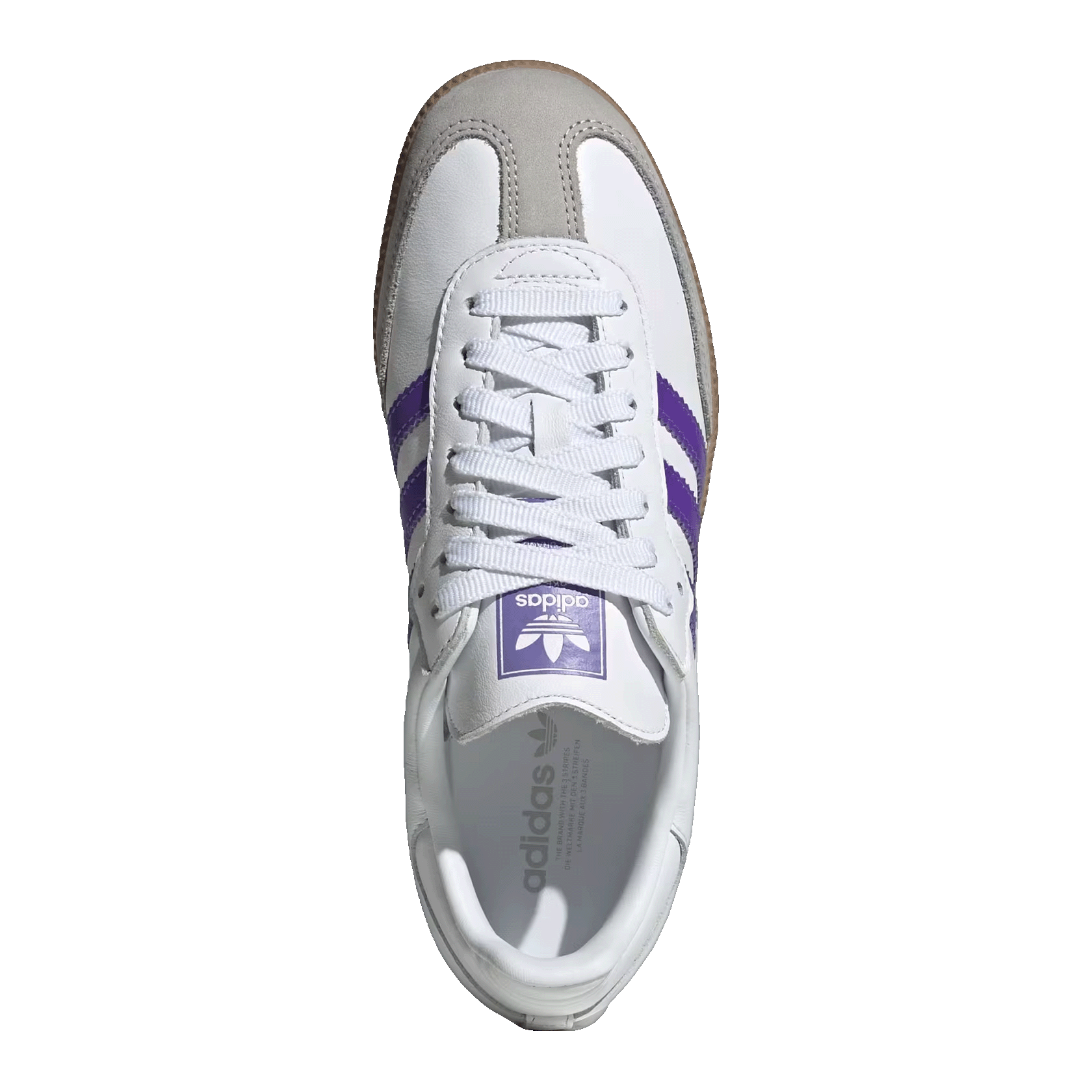 adidas Samba OG White Purple Rush (W) Oben IH9058