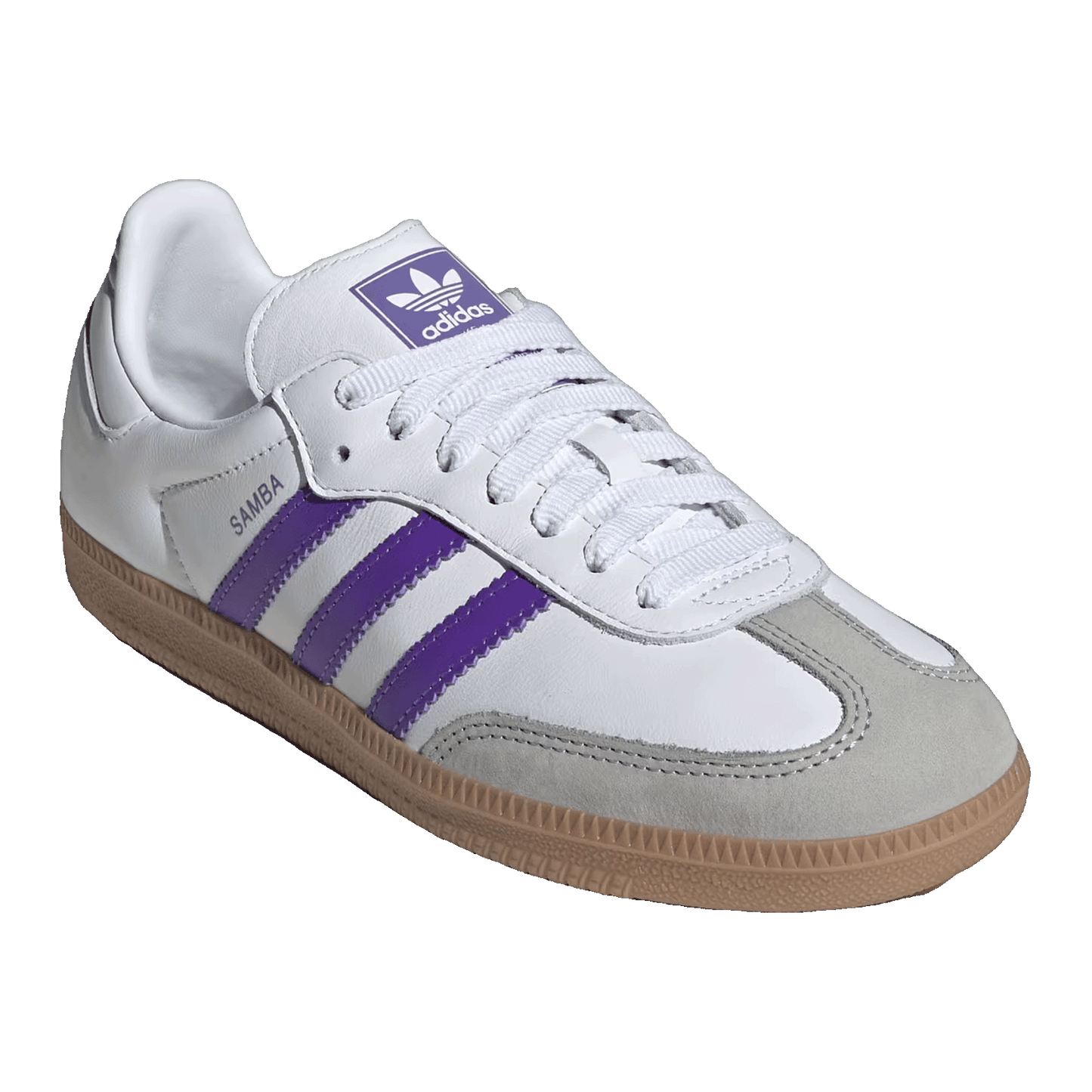 adidas Samba OG White Purple Rush (W) Side IH9058