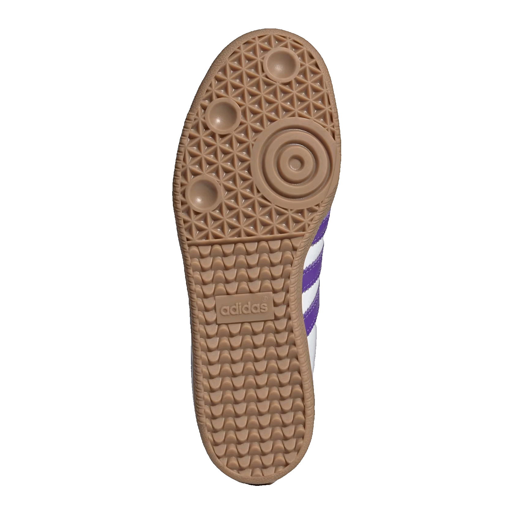 adidas Samba OG White Purple Rush (W) Sohle IH9058