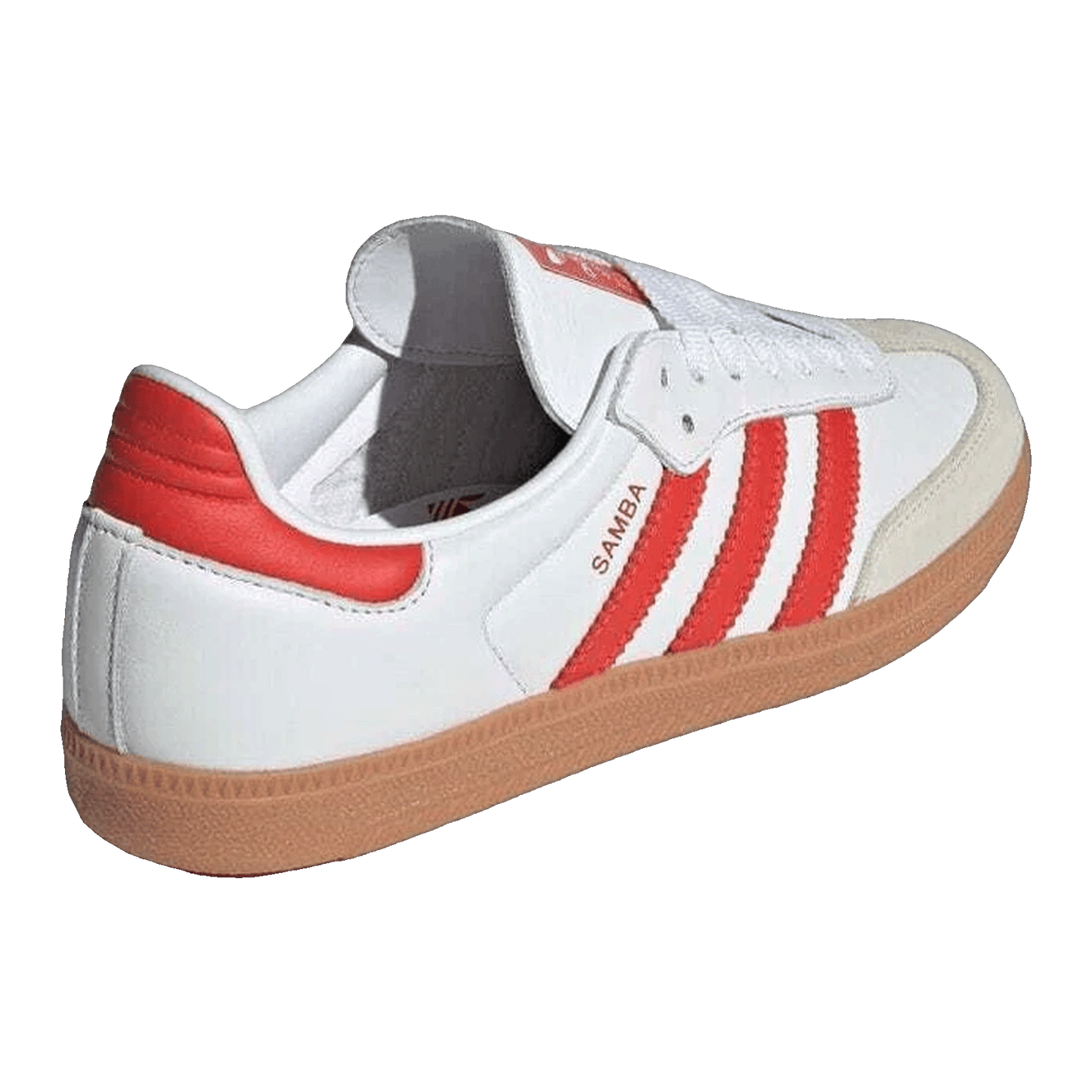 adidas Samba OG White Solar Red Gum (W) Back IF6513