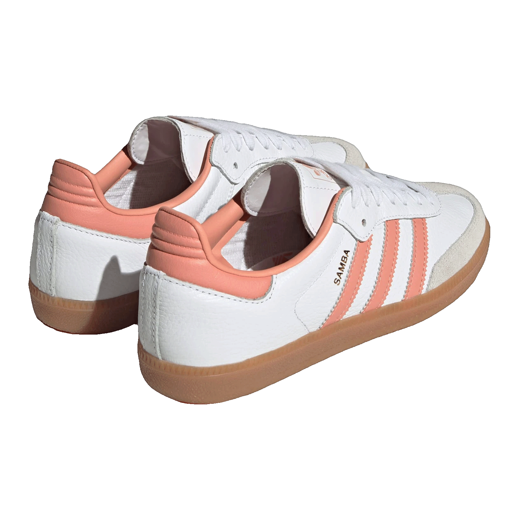 adidas Samba OG White Wonder Clay Gum (W) Back IG5932