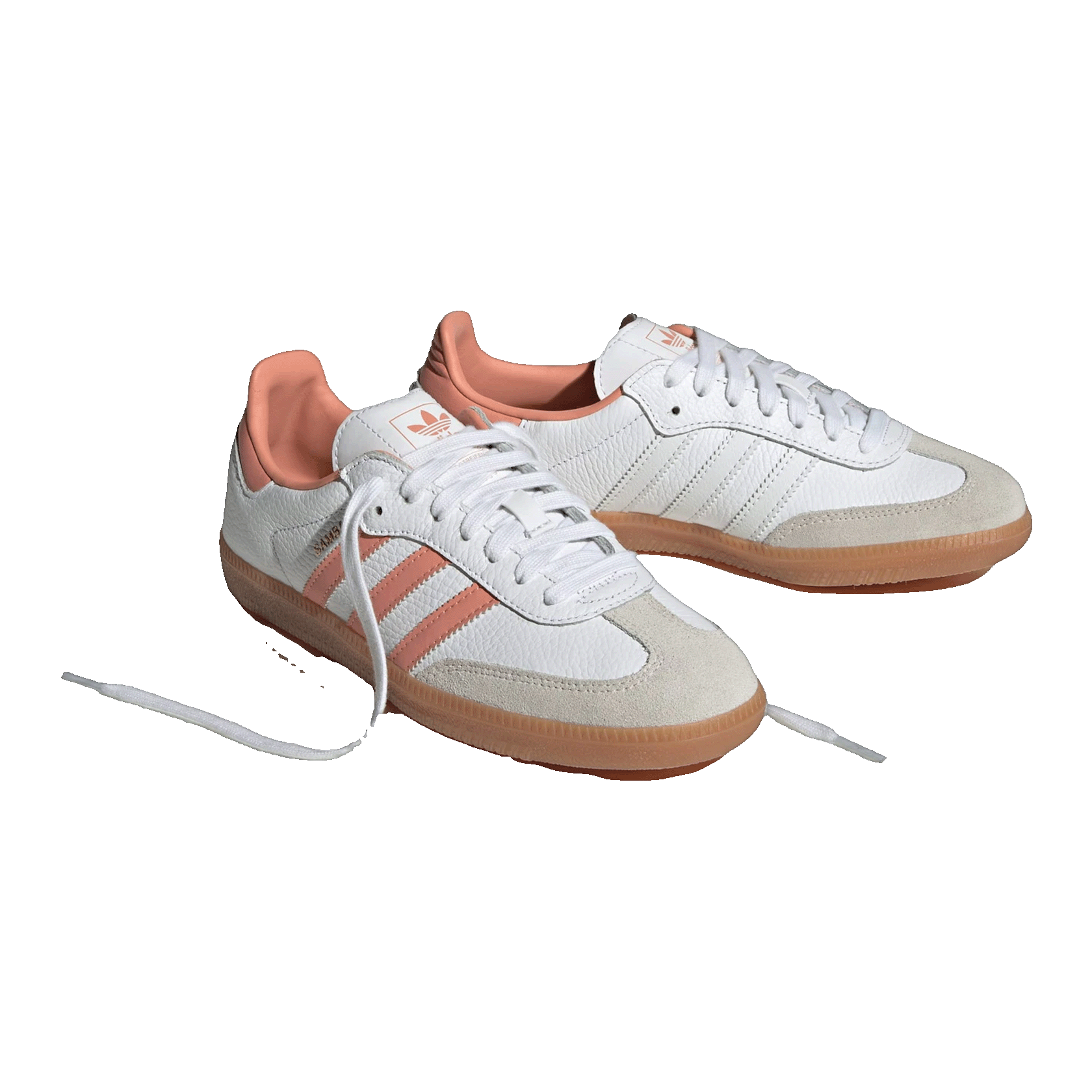 adidas Samba OG White Wonder Clay Gum (W) Side IG5932
