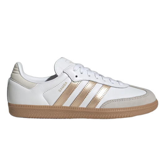 adidas Samba OG White Wonder Gold Metallic (W) IH9127