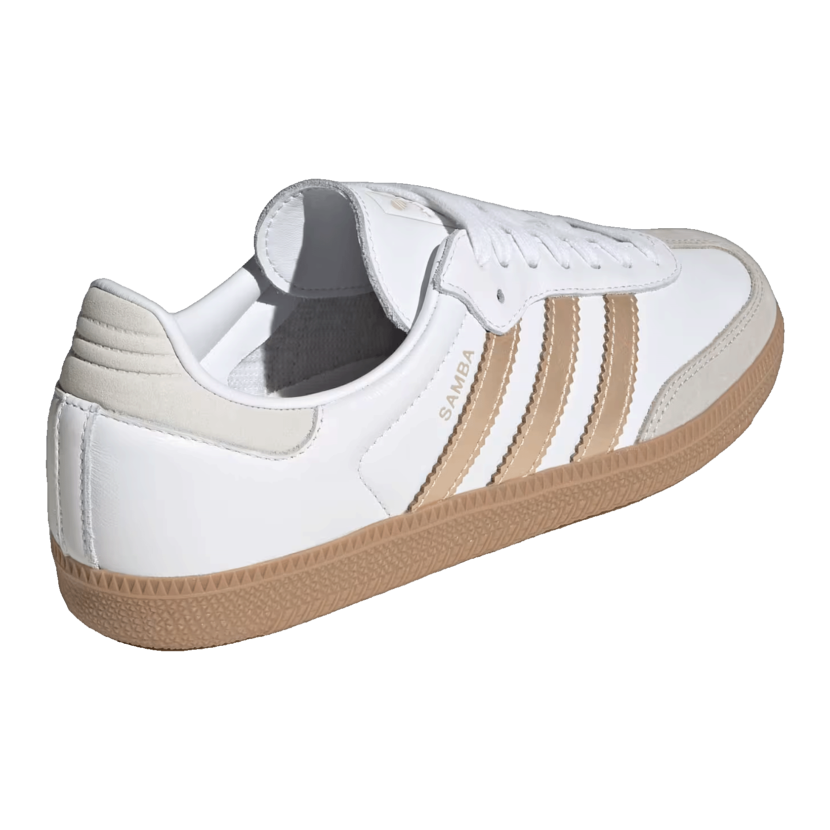 adidas Samba OG White Wonder Gold Metallic (W) Back IH9127