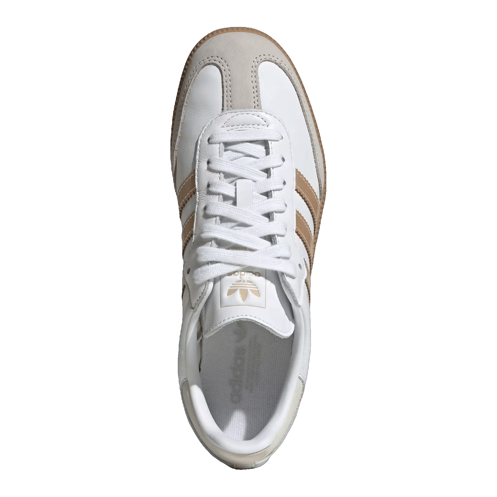 adidas Samba OG White Wonder Gold Metallic (W) Oben IH9127