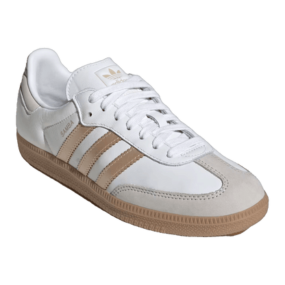 adidas Samba OG White Wonder Gold Metallic (W) Side IH9127