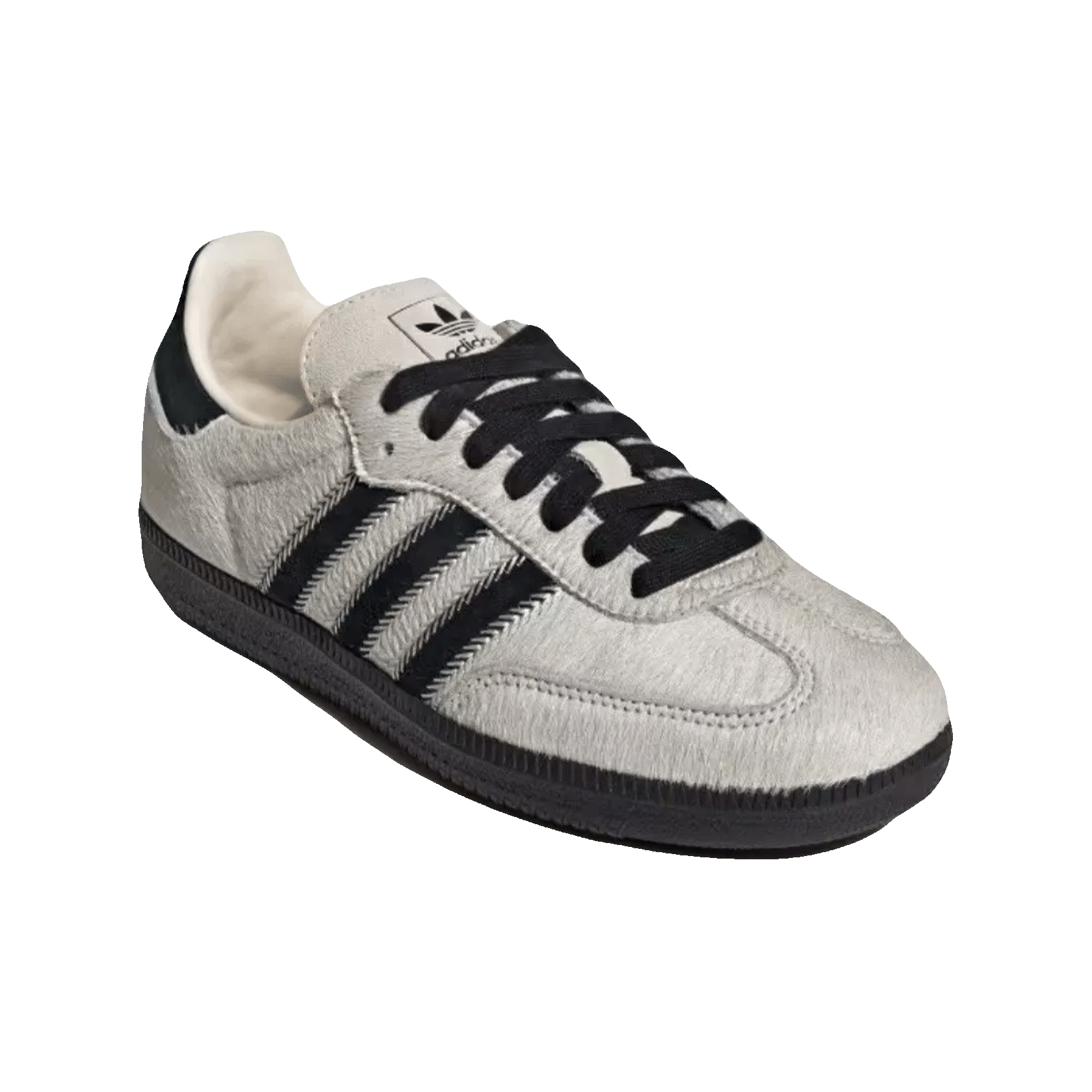 adidas Samba OG Wonder White Black Pony (W) Side