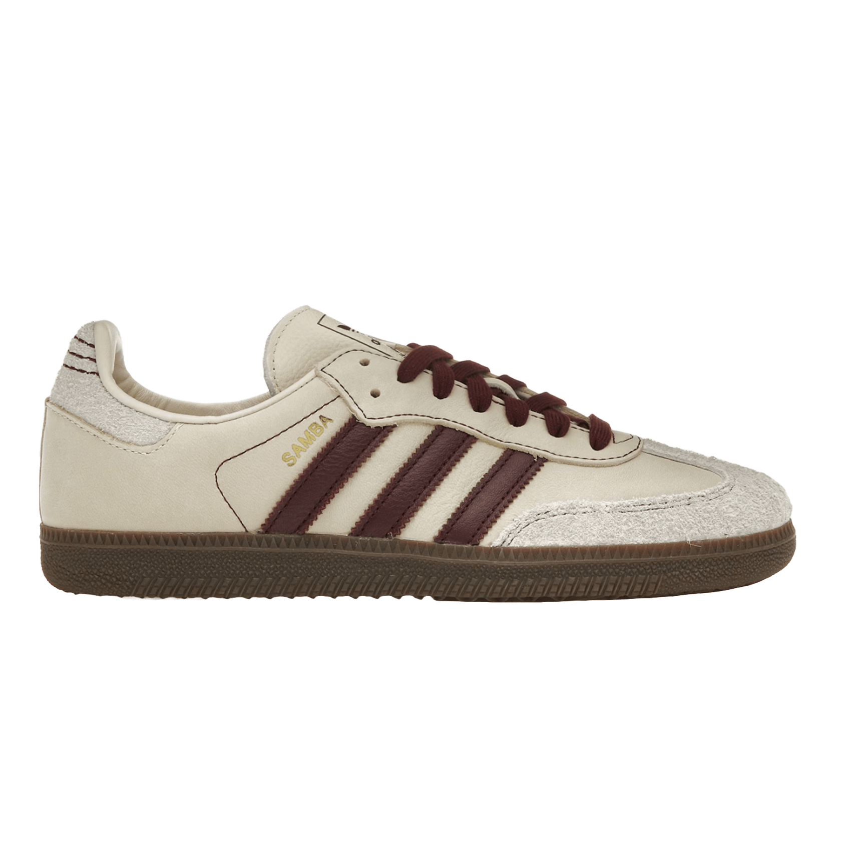 adidas Samba OG Wonder White Maroon (W)