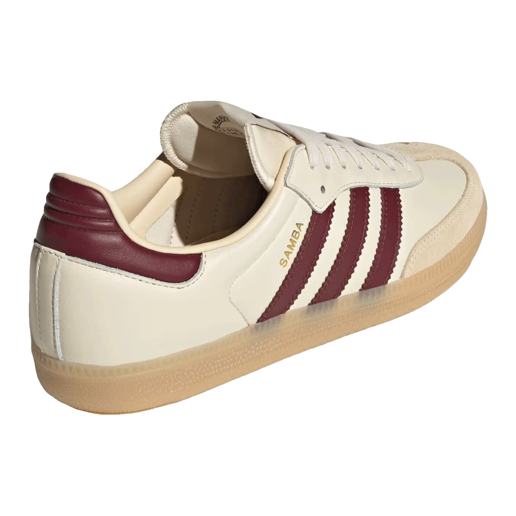 adidas Samba OG Wonder White Shadow Red Back