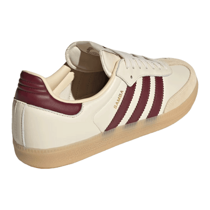 adidas Samba OG Wonder White Shadow Red Back