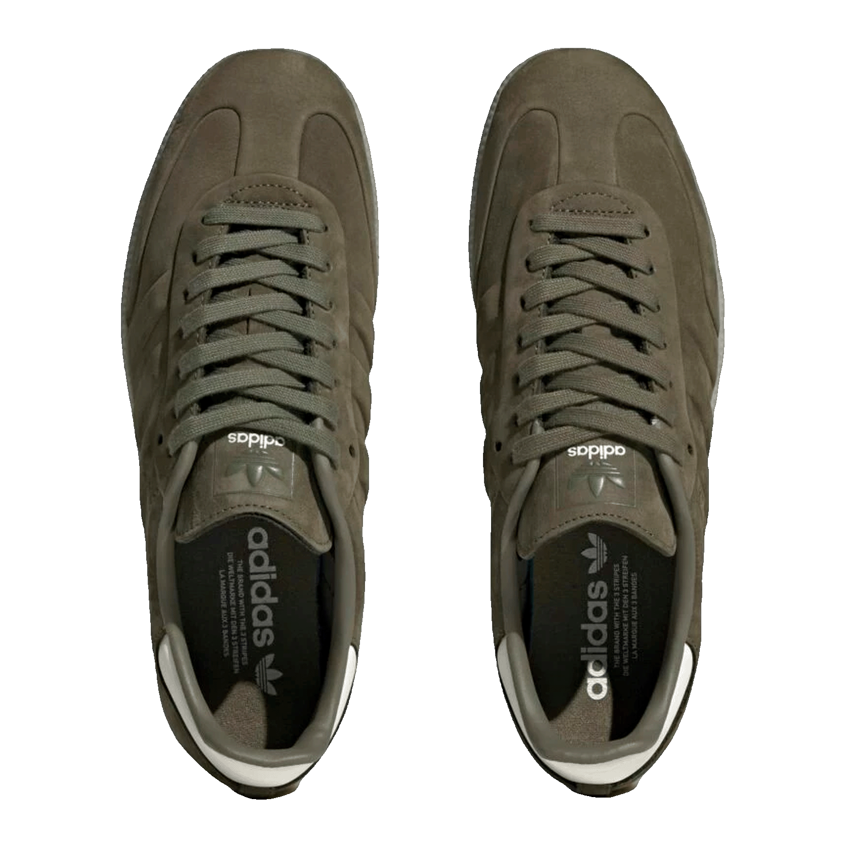 adidas Samba Olive Straighter Oben