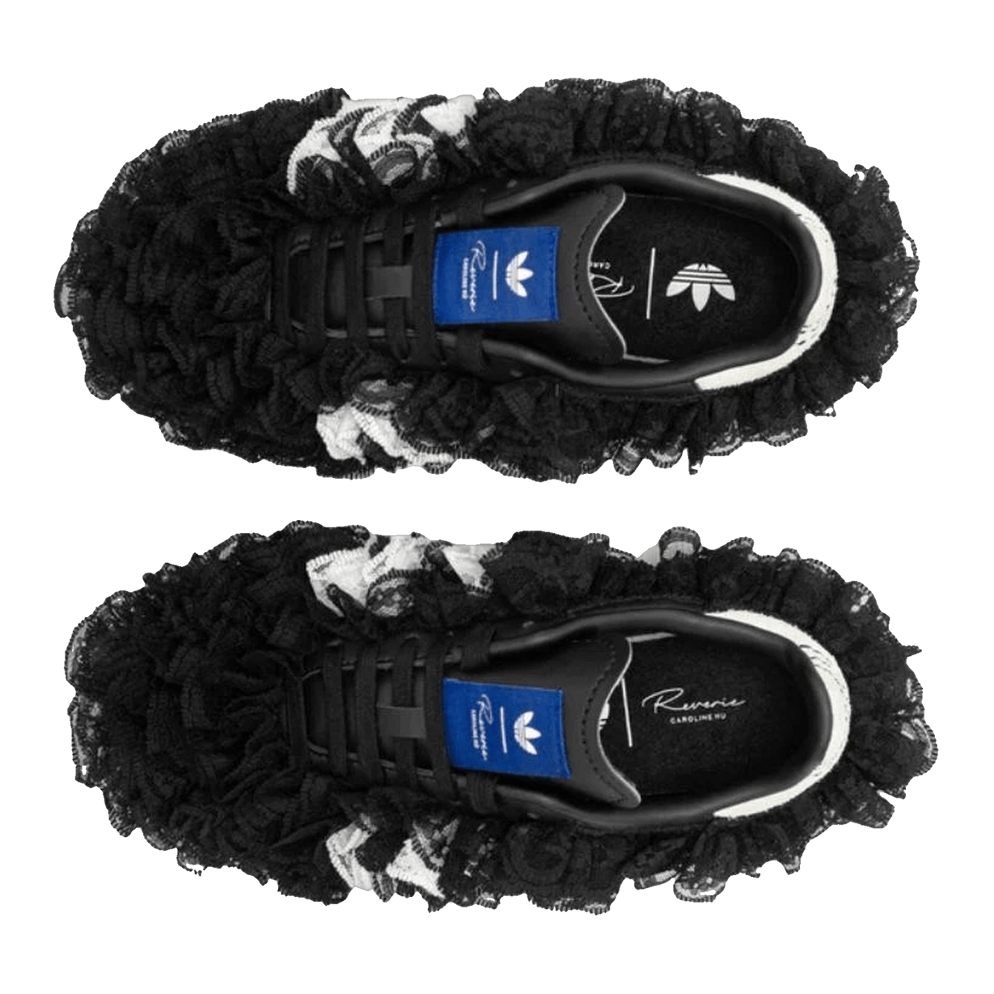 adidas Samba Reverie by Caroline Hú CLOT Black Lace Upper Oben JS2778