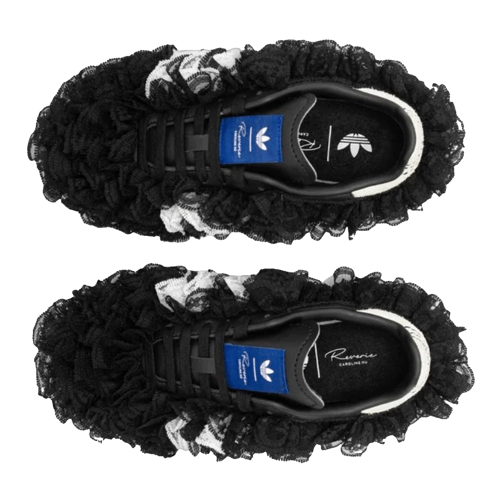 adidas Samba Reverie by Caroline Hú CLOT Black Lace Upper Oben JS2778