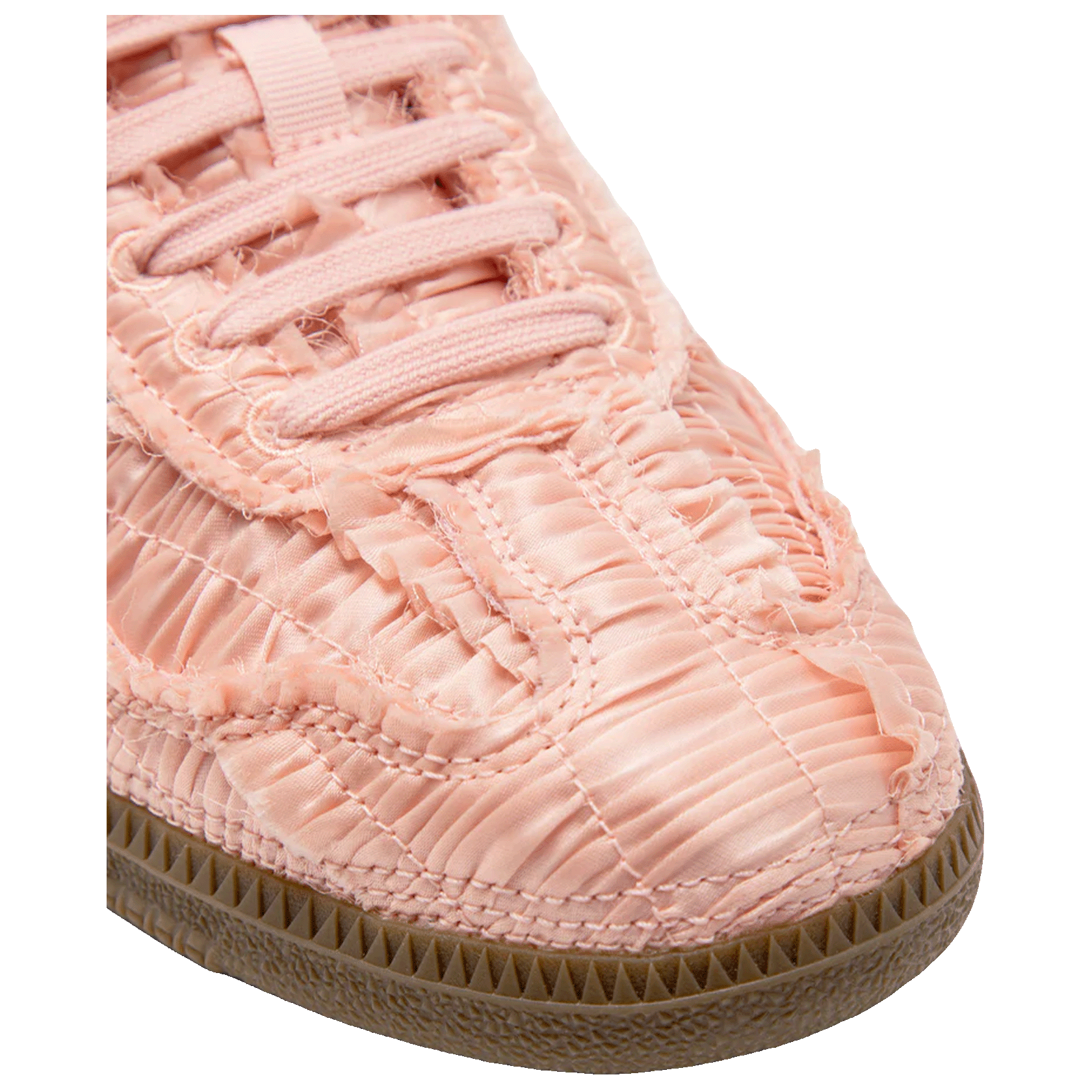 adidas Samba Reverie by Caroline Hú CLOT Pink Textured Silk Upper Oben