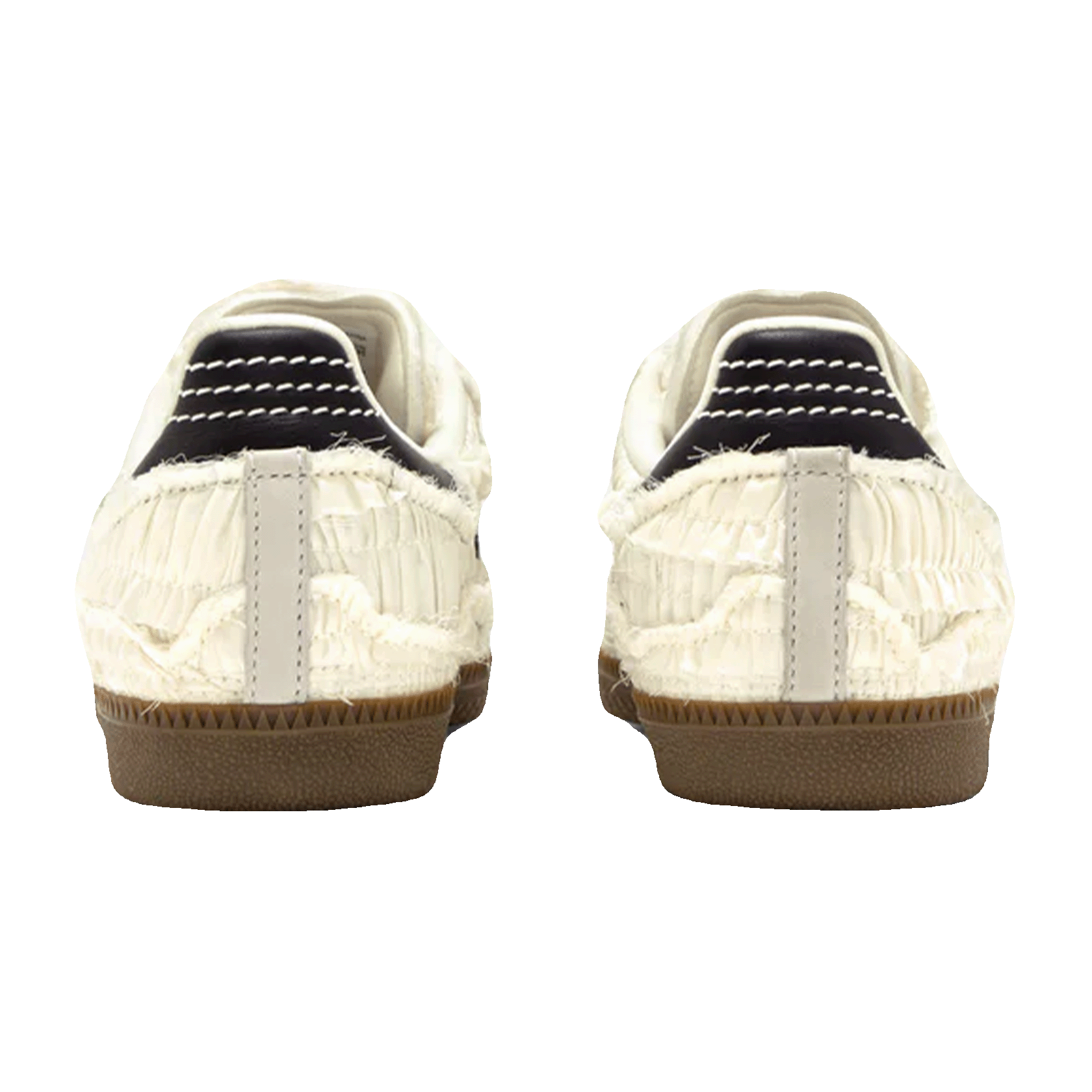 adidas Samba Reverie by Caroline Hú CLOT White Textured Silk Upper Back