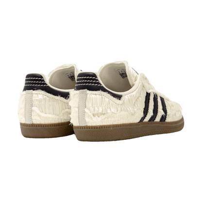 adidas Samba Reverie by Caroline Hú CLOT White Textured Silk Upper Back 2