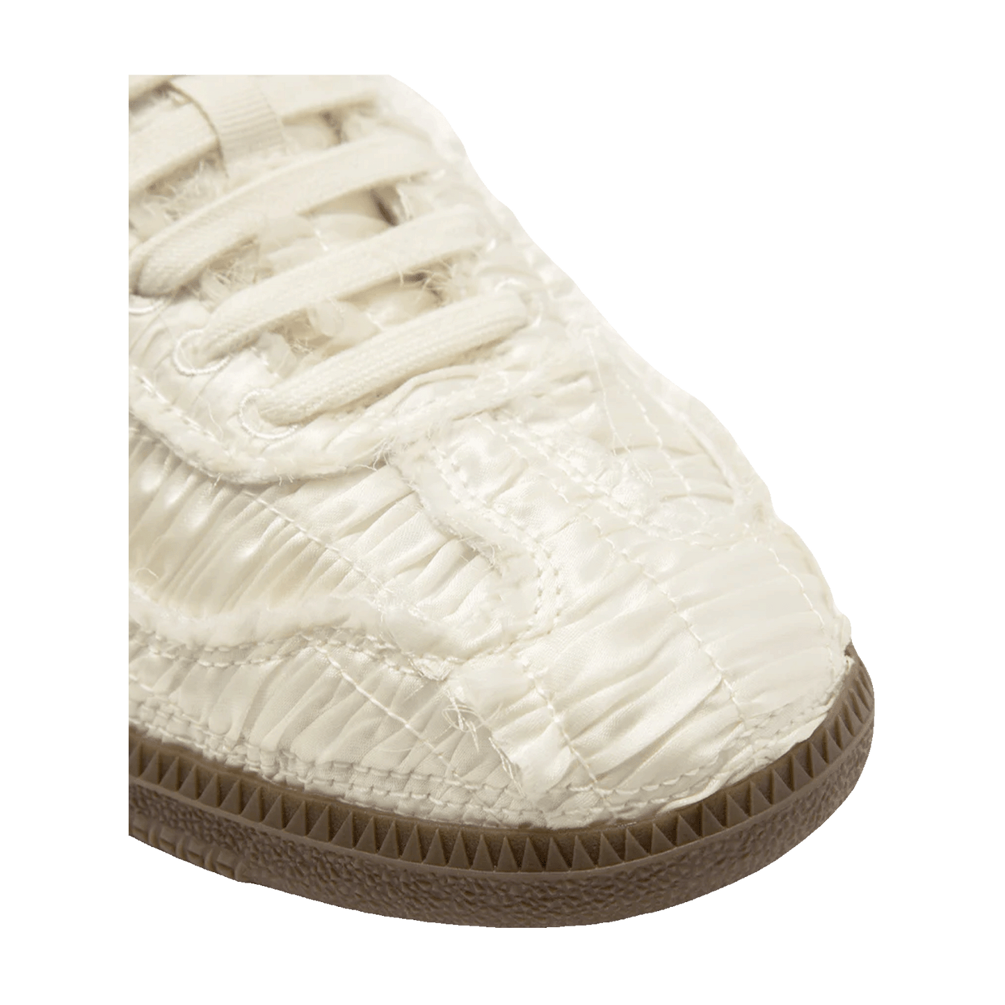 adidas Samba Reverie by Caroline Hú CLOT White Textured Silk Upper Front