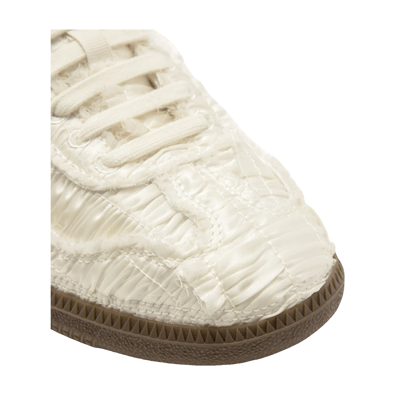 adidas Samba Reverie by Caroline Hú CLOT White Textured Silk Upper Front