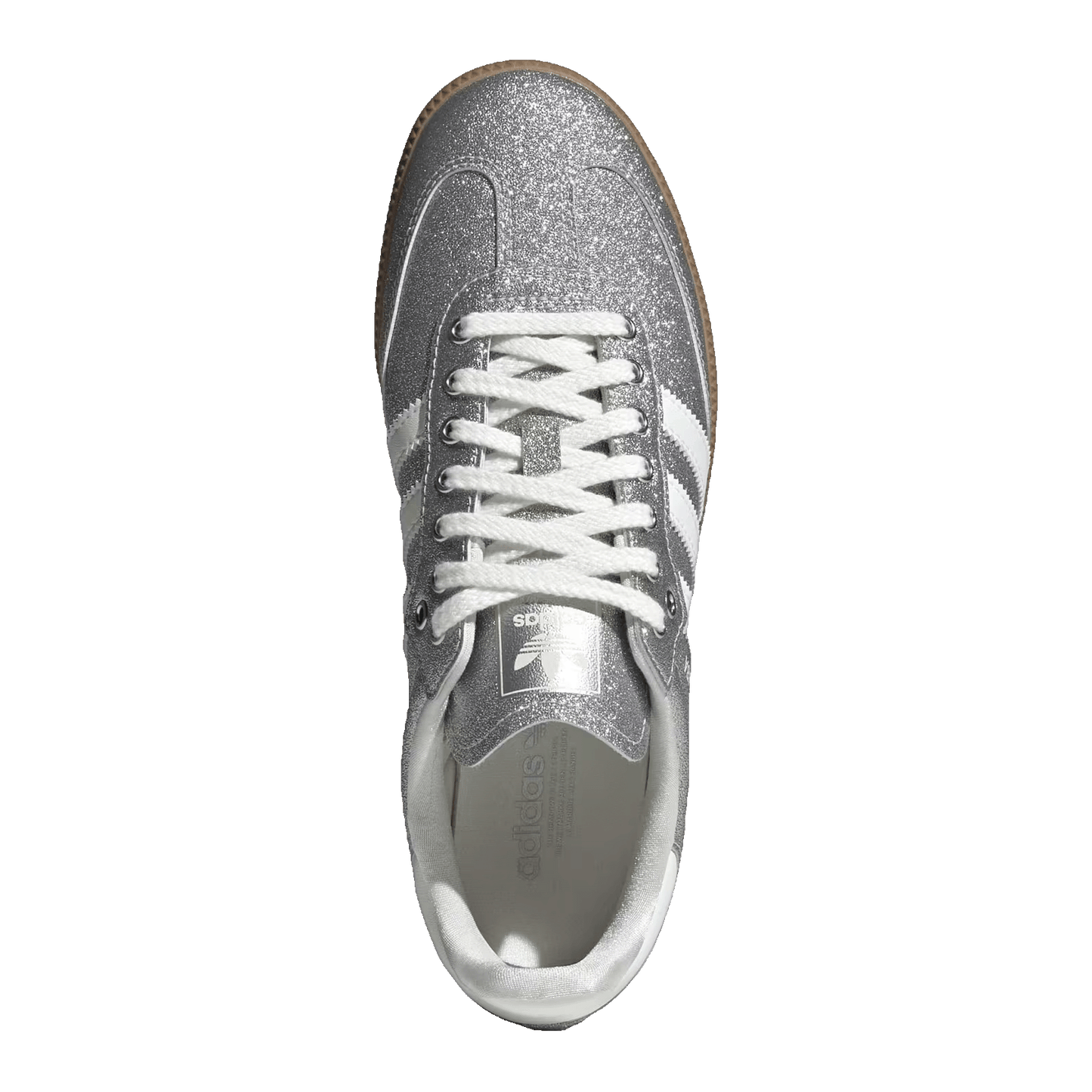 adidas Samba Shine Silver Metallic (W) Oben KI6264