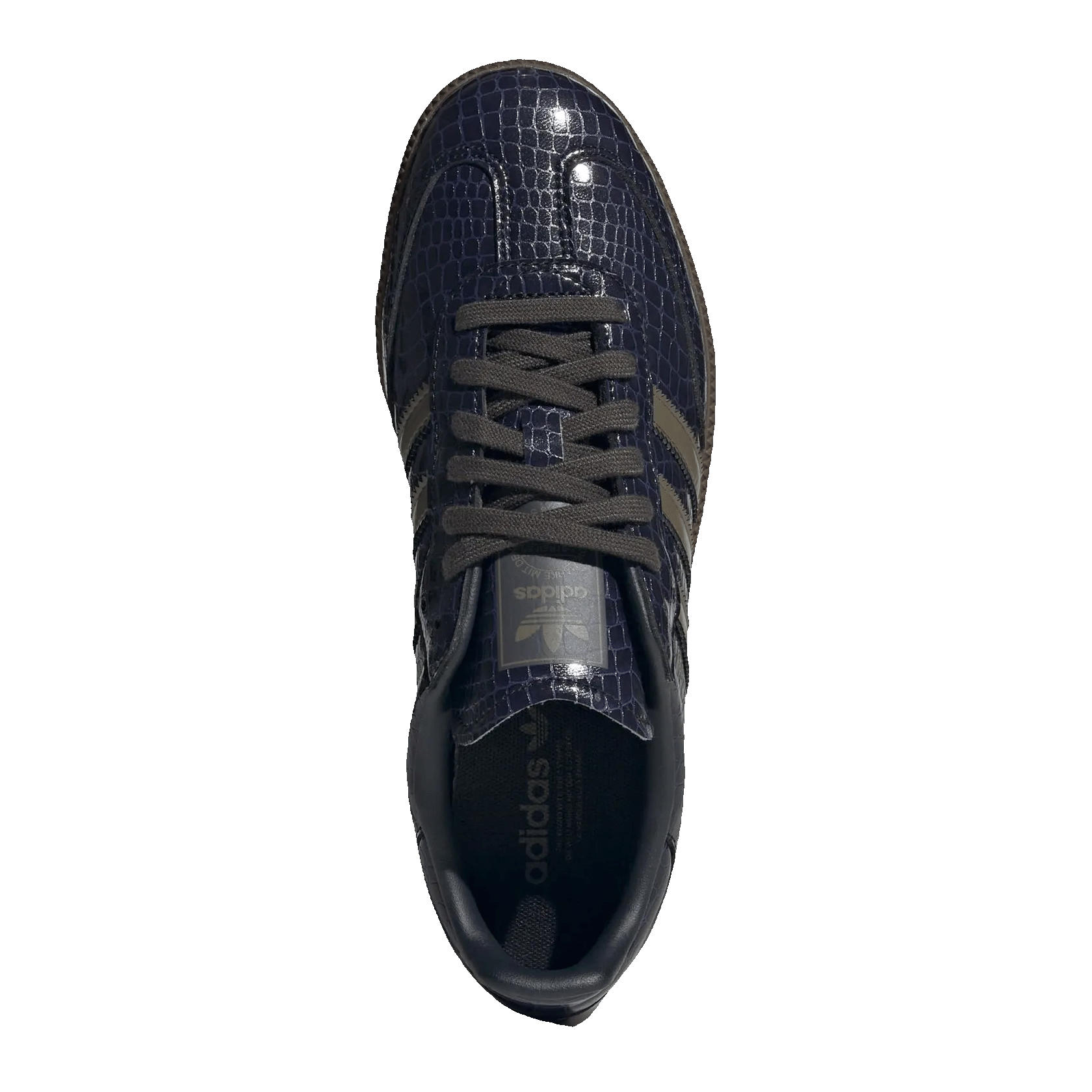 adidas Samba Snakeskin Boot Navy Olive (W) Oben JQ8727