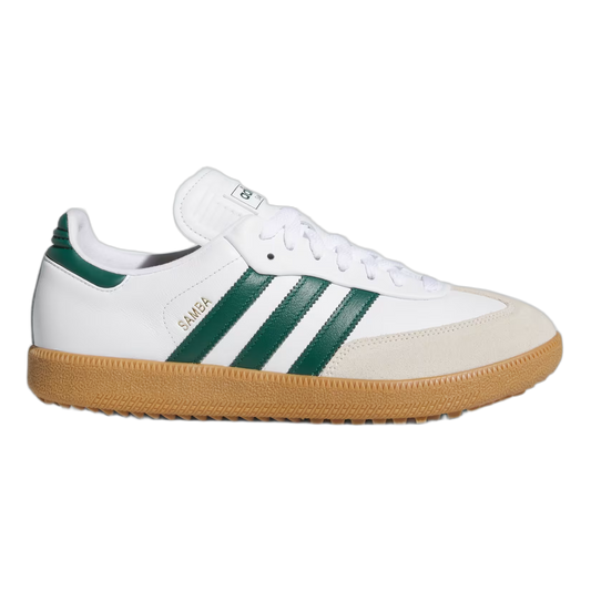 adidas Samba Spikeless Golf Cloud White Collegiate Green Gum JH6151