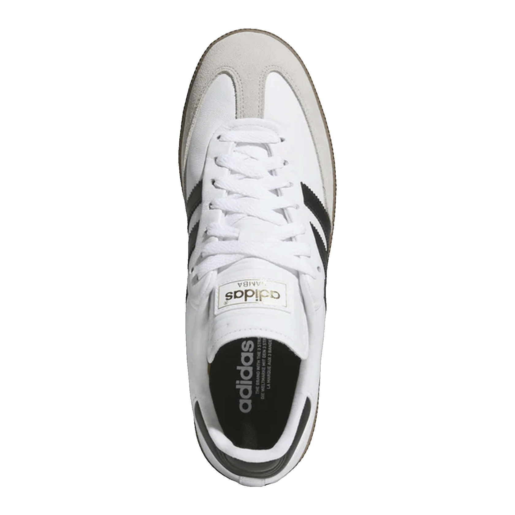 adidas Samba Spikeless Golf Cloud White Core Black Gum Oben JH6149