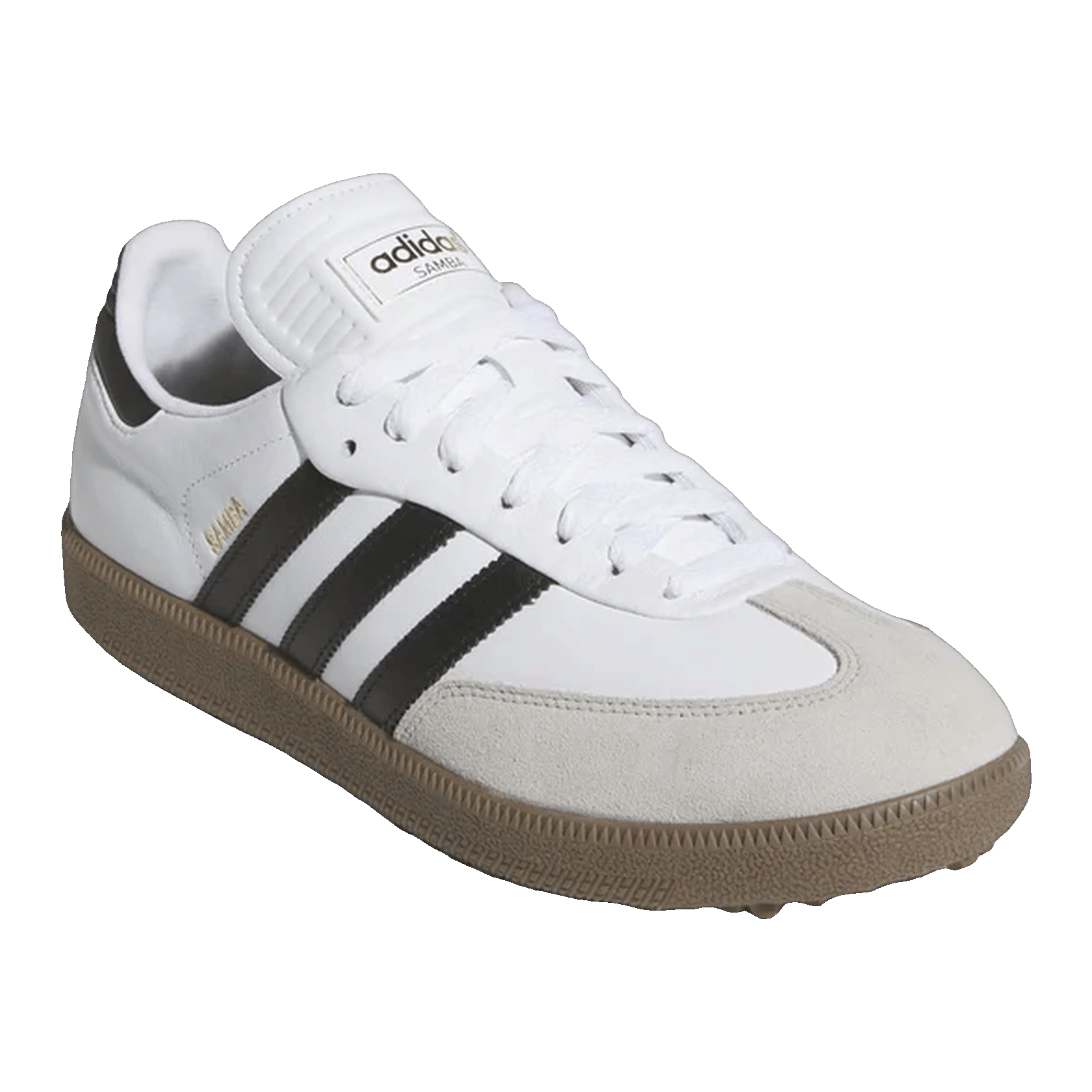 adidas Samba Spikeless Golf Cloud White Core Black Gum Side JH6149