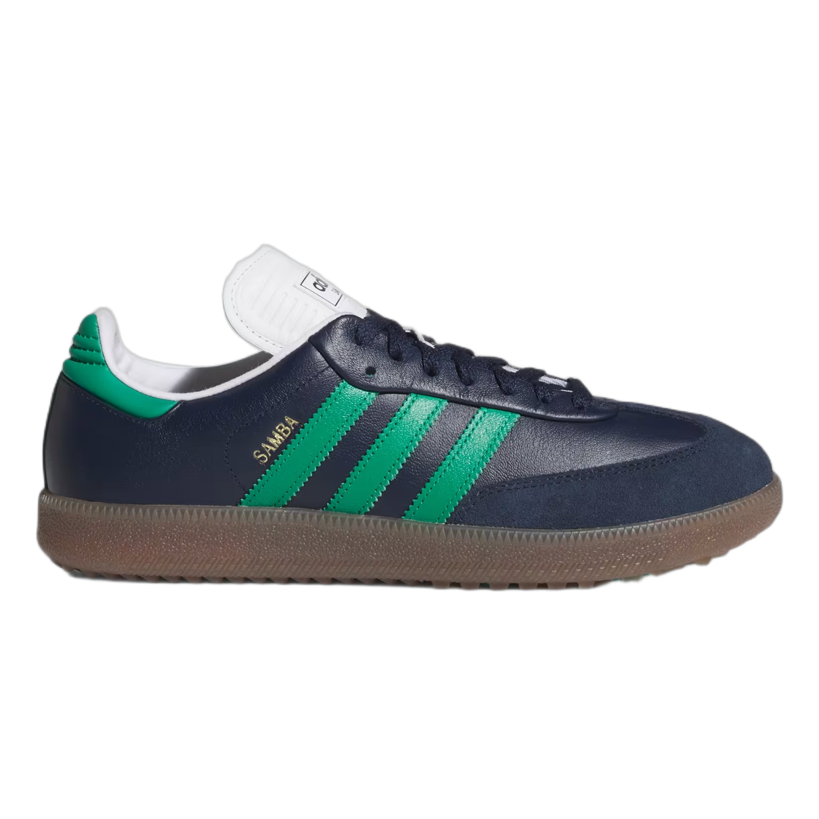 adidas Samba Spikeless Golf Night Indigo Court Green HP7072