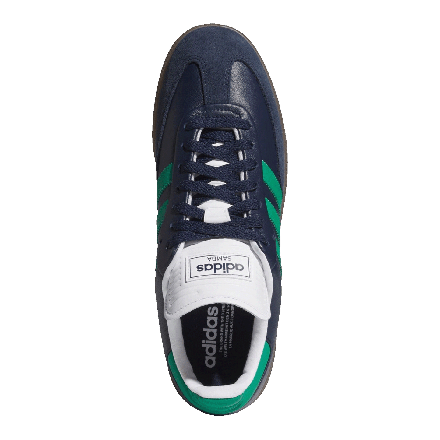 adidas Samba Spikeless Golf Night Indigo Court Green Oben HP7072