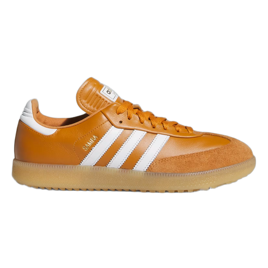 adidas Samba Spikeless Golf Rustic Orange White Gum JR4466