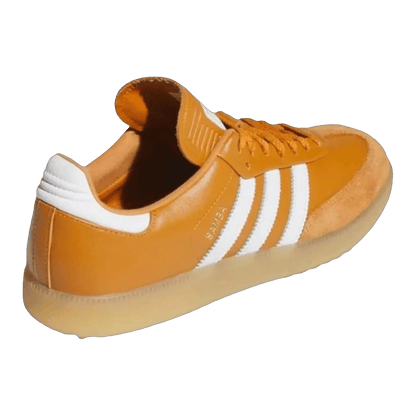 adidas Samba Spikeless Golf Rustic Orange White Gum Back JR4466