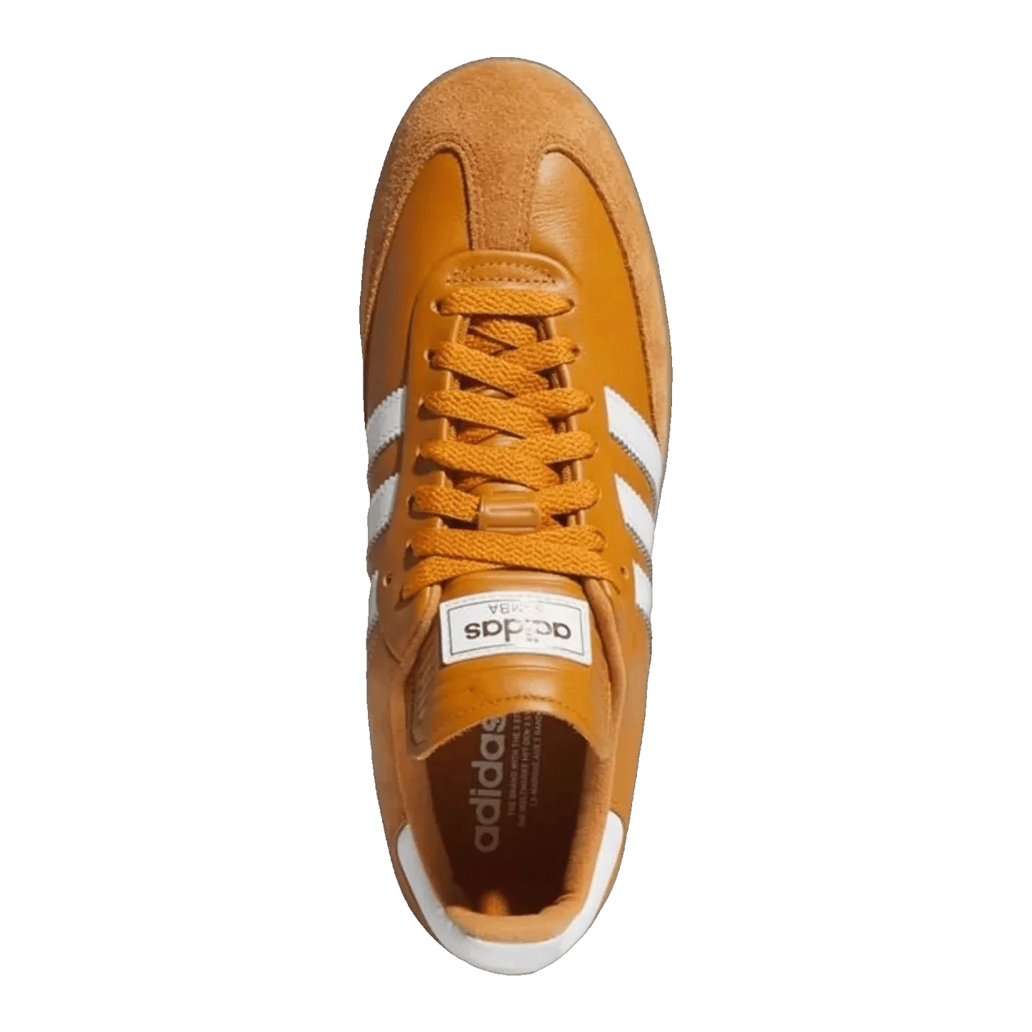 adidas Samba Spikeless Golf Rustic Orange White Gum Oben JR4466