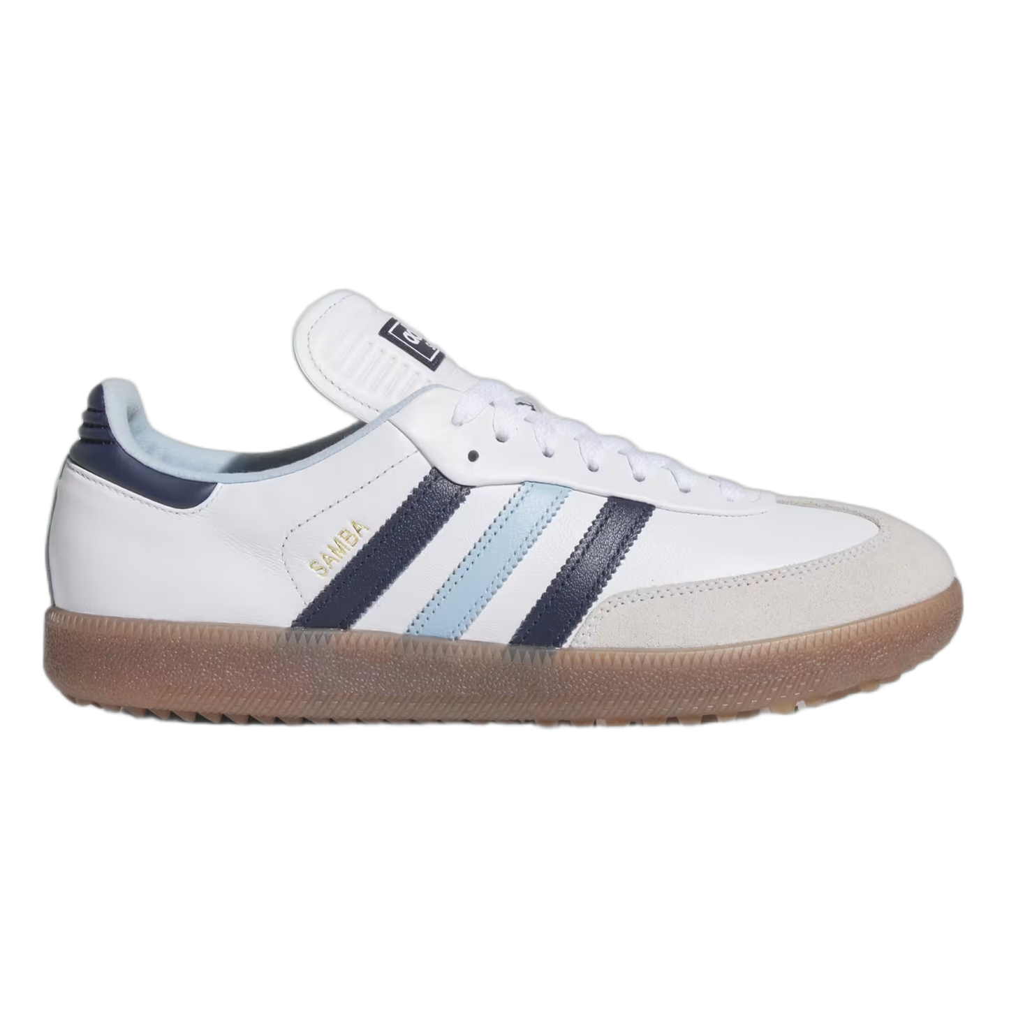 adidas Samba Spikeless Golf White Night Indigo Clear Sky JP8650