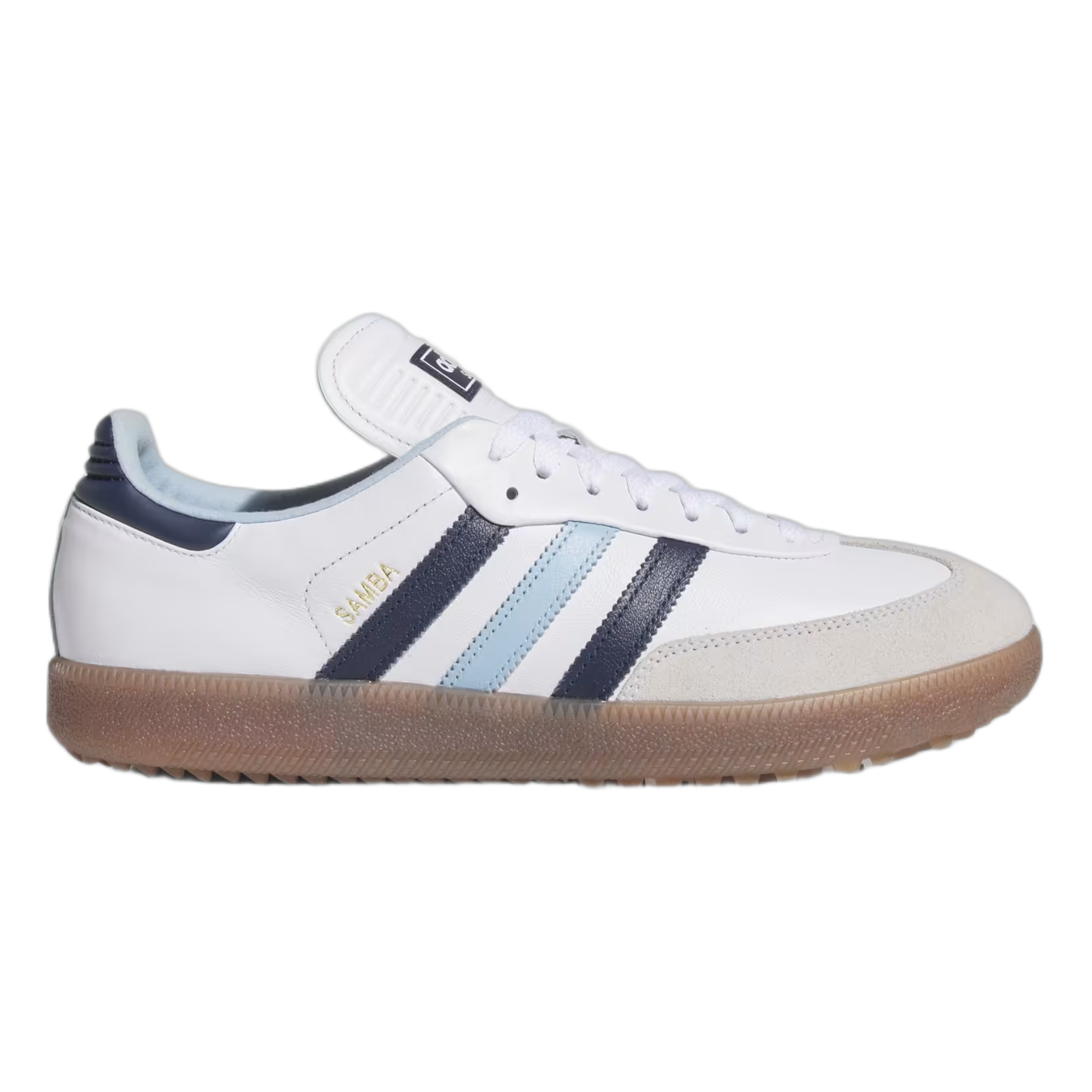 adidas Samba Spikeless Golf White Night Indigo Clear Sky JP8650