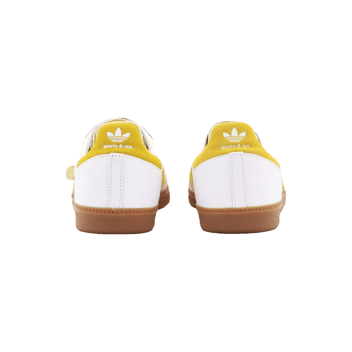 adidas Samba Sporty & Rich White Bold Gold Back